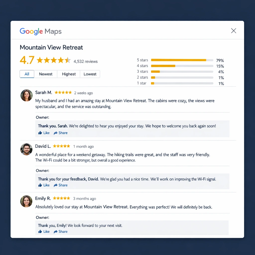 Collect & Organize your Reviews