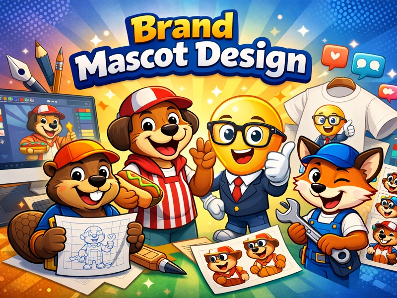 Professional Brand Mascot Design