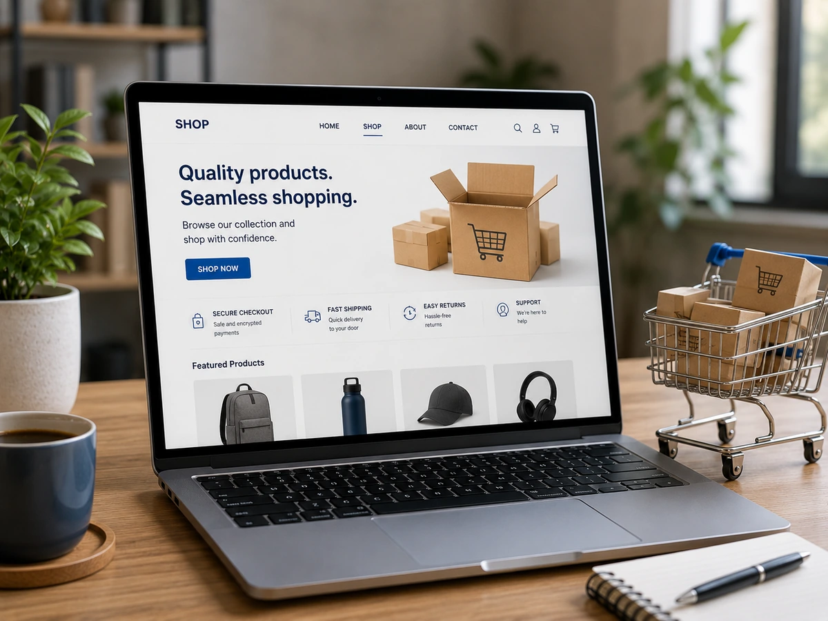 E-commerce store setup